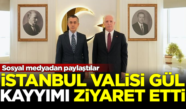 İstanbul Valisi Davut Gül, Esenyurt kayyımını ziyaret etti!