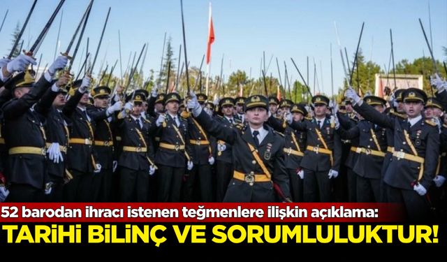 52 barodan ihracı istenen teğmenlere ilişkin açıklama