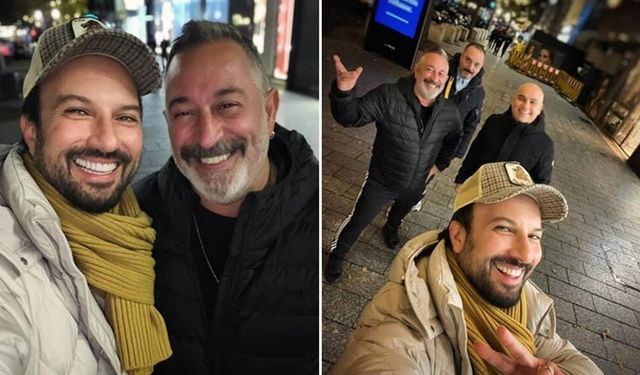 Tarkan ve Cem Yılmaz Almanya’da buluştu