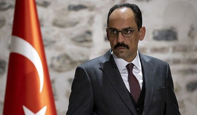 MİT Başkanı İbrahim Kalın'dan Özgür Özel'e sunum