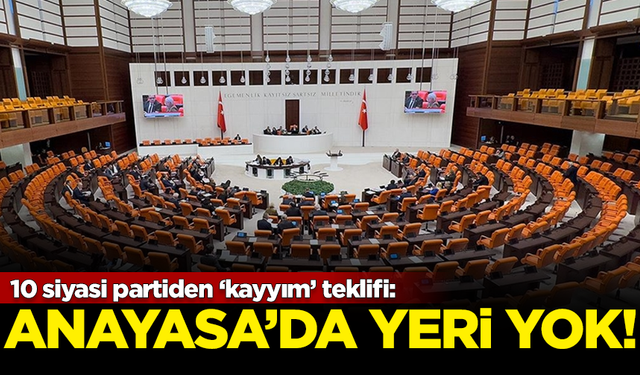 10 siyasi partiden ‘kayyım’ teklifi: Anayasa'da yeri yok!