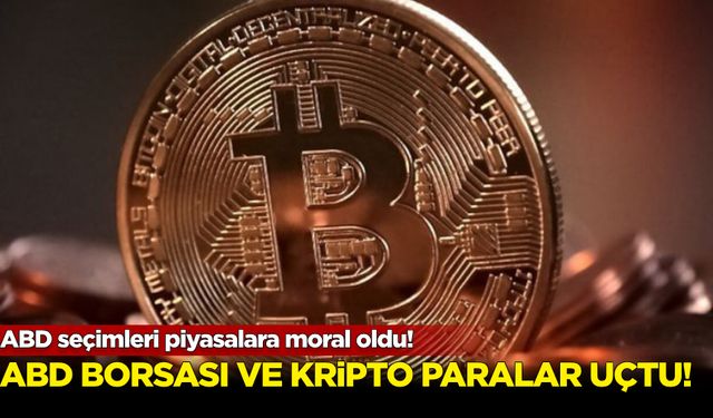 ABD Borsaları ve Kripto paralar yükselişte