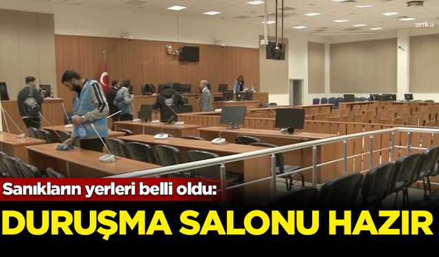 Narin Güran cinayeti davasının görüleceği duruşma salonu hazırlandı