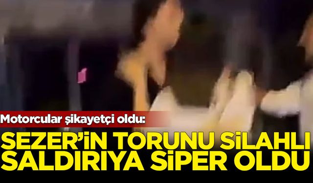 Ahmet Necdet Sezer’in torunu silahlı saldırının önüne geçti