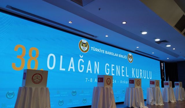 TBB Genel Kurulu'nda, başkanlık ve yönetim kurulu seçimi