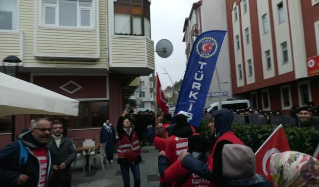 Polonez işçilerinin Ankara yürüyüşüne yine engel