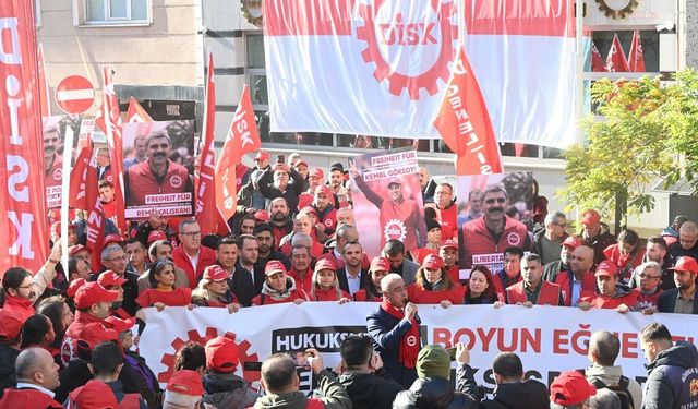 DİSK'ten, Remzi Çalışkan ve Kemal Göksoy'un tutuklanmasına tepki