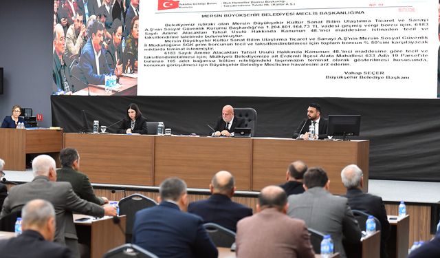 Mersin Büyükşehir Belediyesi, SGK’nın e-haciz işlemine karşı dört taşınmazı teminat olarak gösterdi