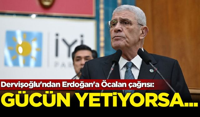 Dervişoğlu'ndan Erdoğan'a Öcalan çağrısı: Gücün yetiyorsa...