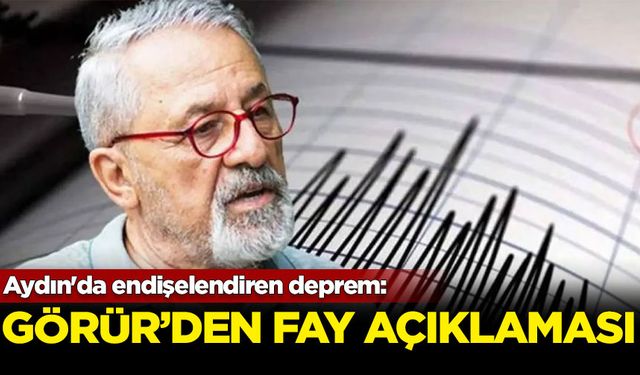 Aydın'da endişelendiren deprem: Naci Görür'den fay açıklaması