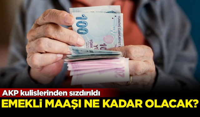 AKP kulislerinden sızdırıldı! En düşük emekli maaşı ne kadar olacak?