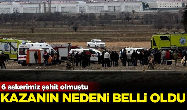 6 askerimiz şehit olmuştu... Helikopter kazasının nedeni belli oldu