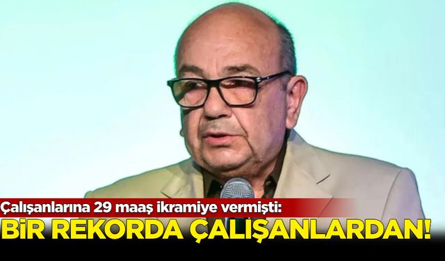 Çalışanlarına 29 maaş ikramiye vermişti: Bir rekor da çalışanlardan geldi