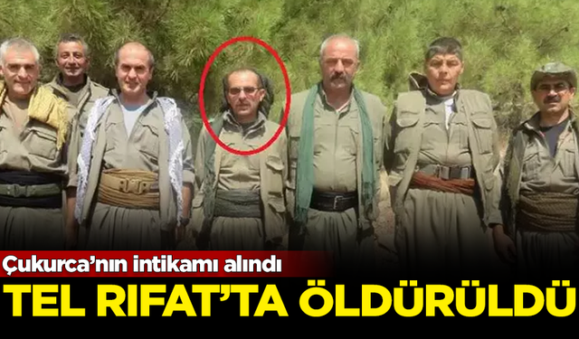 Çukurca'nın intikamı alındı! Terörist Yaşar Çekik, Tel Rıfat'ta öldürüldü