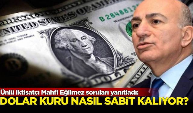 Ünlü iktisatçı Mahfi Eğilmez soruları yanıtladı!