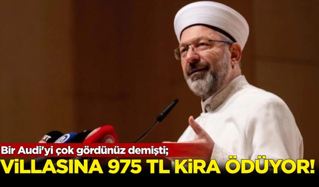 'Bir Audi'yi çok gördünüz' demişti; Lüks lojmanının kirası 1404 TL’ye çıkıyor