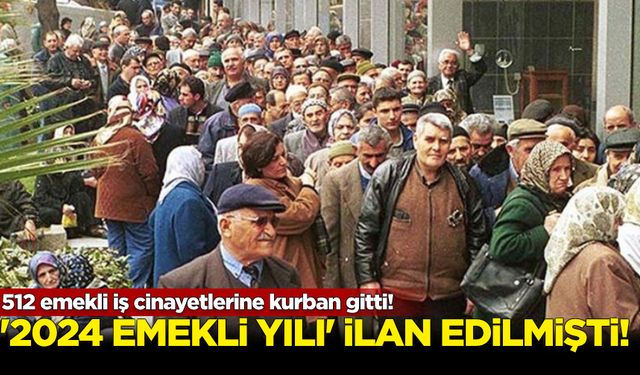 '2024 Emekliler Yılı' ilan edildi, 512 emekli iş kazalarına kurban gitti!