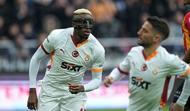 Galatasaray, deplasmanda Kayserispor'u 5-1 mağlup etti