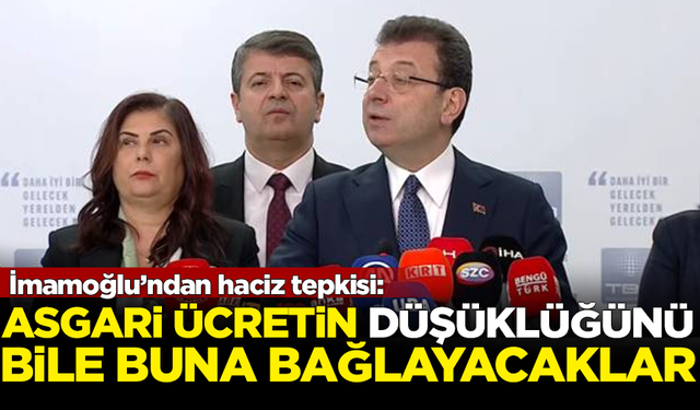 İmamoğlu'ndan CHP'li belediyelere haciz kararına tepki: Asgari ücretin düşüklüğünü bile SGK borçlarına bağlayacaklar