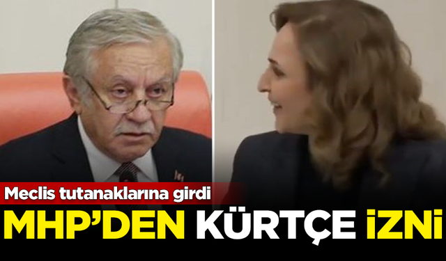 MHP'den DEM Parti'ye 'Kürtçe' izni! Meclis tutanaklarına girdi