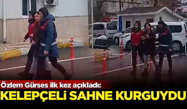 Özlem Gürses ilk kez açıkladı: Kelepçeli sahne kurguydu