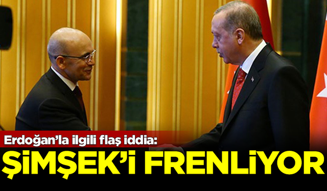 Cumhurbaşkanı Erdoğan’la ilgili flaş iddia: Mehmet Şimşek'i frenliyor