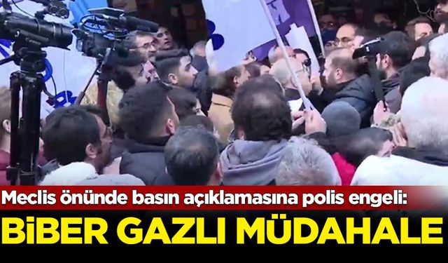 'Halk İçin Bütçe, Demokratik Türkiye' eylemine polis müdahalesi