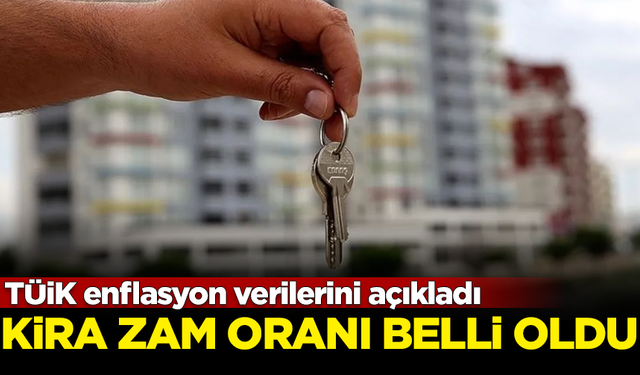 Enflasyon verileri açıklandı, Aralık ayı kira zam oranı belli oldu