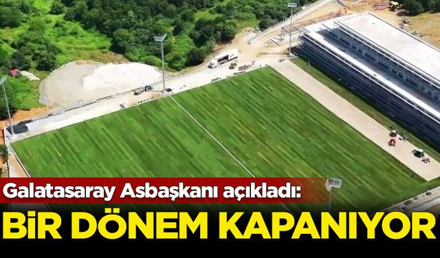 Galatasaray Asbaşkanı açıkladı: Bir dönem kapanıyor