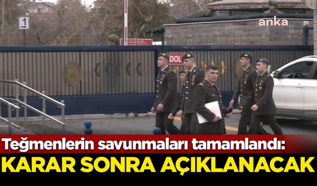 TSK'dan ihracı istenen teğmenlerin savunmaları tamamlandı: Karar daha sonra açıklanacak