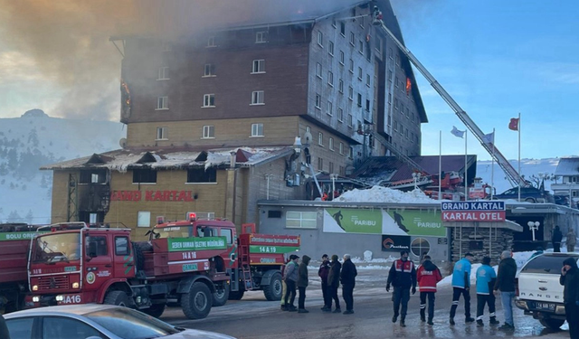 TMMOB'dan Bolu'daki yangın faciasıyla ilgili açıklama