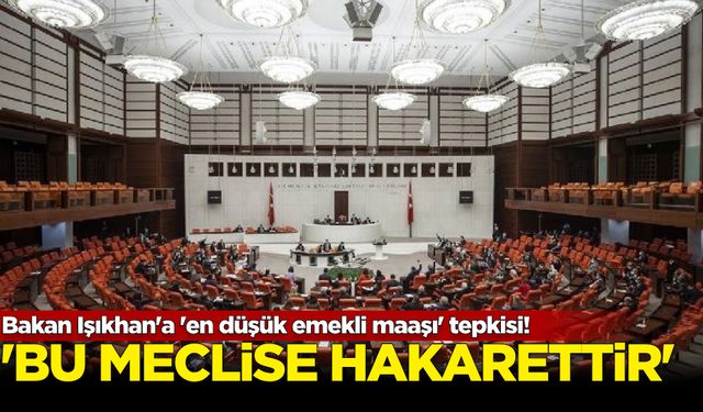 Bakan Işıkhan'a 'en düşük emekli maaşı' tepkisi!