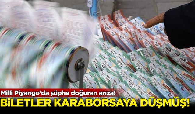 Milli Piyango'da şüphe doğuran arıza!