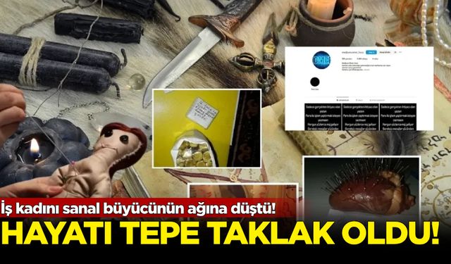 İş kadını sanal büyücünün ağına düştü! ​Hayatı bir anda tepetaklak oldu