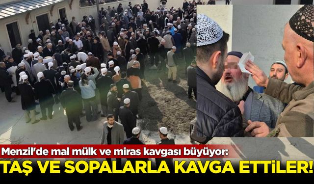 Menzil Cemaati'nde miras kavgası: Taş ve sopalarla...