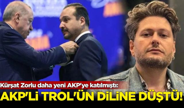 AKP'ye geçen Zorlu, AKP'li trolün diline düştü