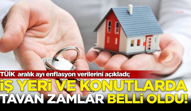 Konut ve iş yeri kiralarında uygulanacak tavan zam belli oldu!