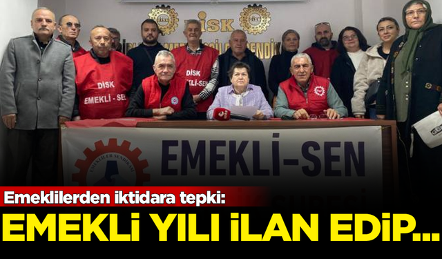 Emeklilerden iktidara tepki: Emeklileri ölüme mahkum ettiler