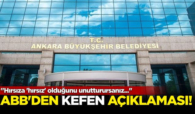 ABB'den kefen iddialarına yanıt: "Hırsıza 'hırsız' olduğunu unutturursanız...''