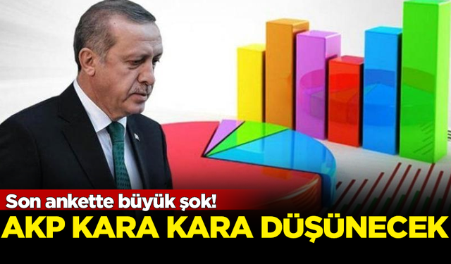 Cumhur İttifakı'na büyük şok! AKP'yi kara kara düşündüren anket açıklandı