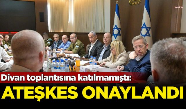 İsrail güvenlik kabinesi duyurdu: Ateşkes onaylandı