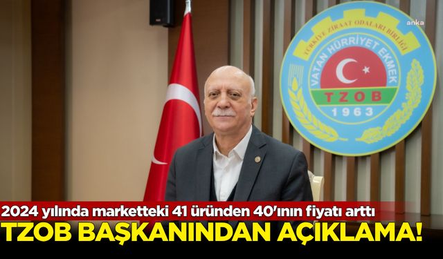 2024 yılında marketteki 41 üründen 40'ının fiyatı arttı