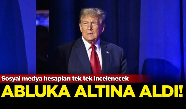 Sosyal medya hesapları tek tek incelenecek! Abluka altına aldı