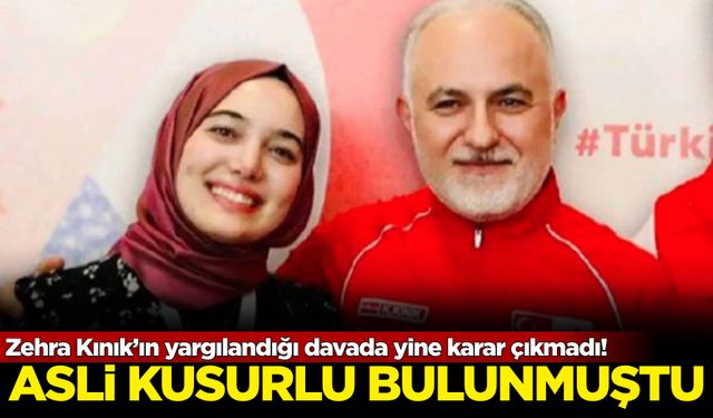 Zehra Kınık’ın yargılandığı davada yine karar çıkmadı!