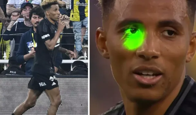Gedson Fernandes'e lazer şahıs yakalandı