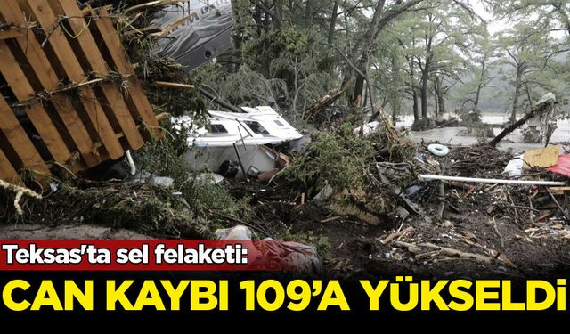 Teksas'taki sel felaketinde can kaybı 109'a yükseldi