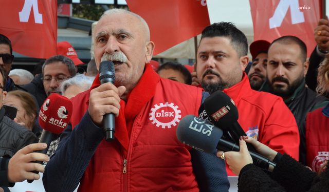 DİSK Ege Bölge Temsilci Memiş Sarı görevinden istifa etti