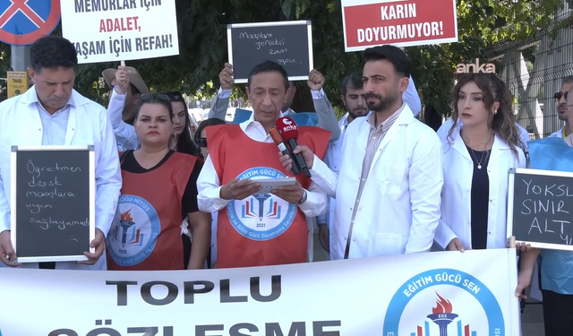 Öğretmenlerden memur zamlarına tepki: Memur, hakem oyununa yenik düşürülmüştür