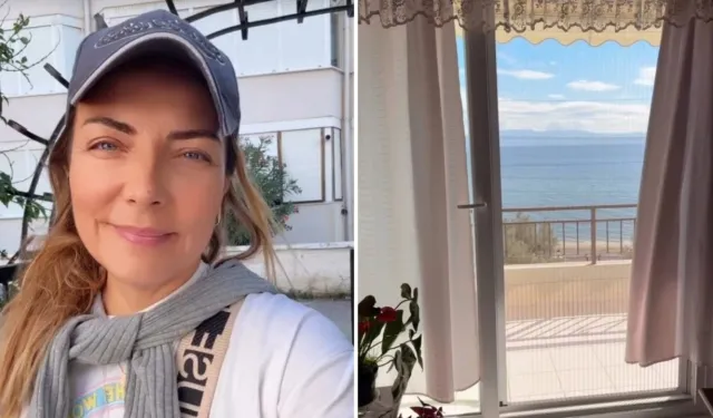 Burcu Kara büyüdüğü evine deprem korkusuyla veda etti