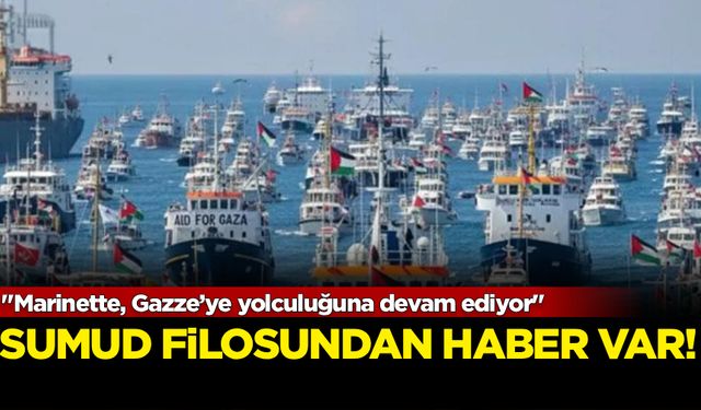 Küresel Sumud Filosundan haber var